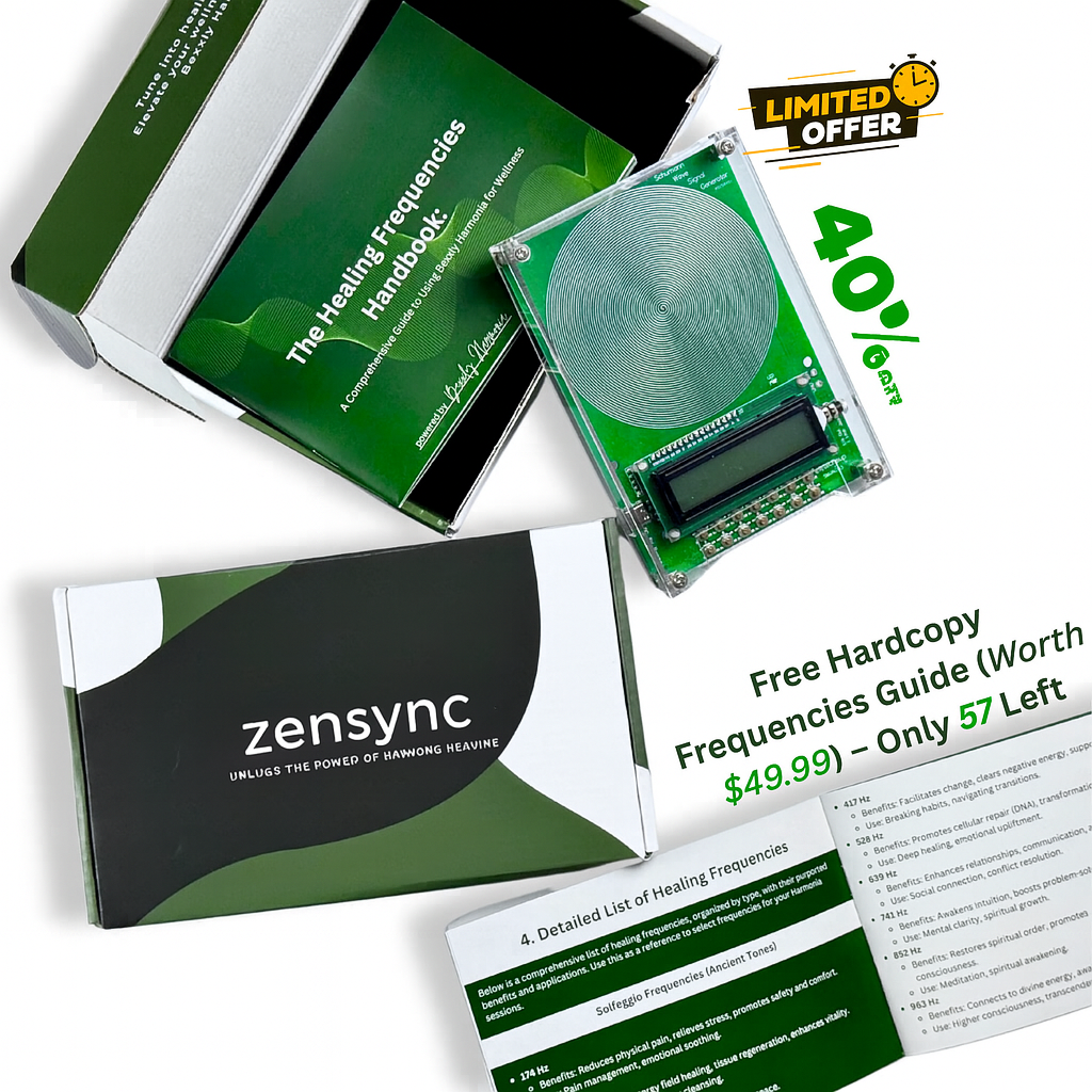 Zensync HARMONIA - A Custom Healing Frequency Generator